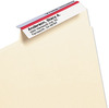 A Picture of product SMD-64910 Smead™ Viewables® Hanging Folder Tabs and Labels Complete Bulk Pack Refill, 1/3-Cut, Assorted Colors, 3.5" Wide, 100/Box