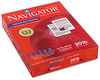 A Picture of product SNA-NMP1120 Navigator® Premium Multipurpose Copy Paper, 97 Brightness, 20lb, 8-1/2x11, White, 5000/Carton