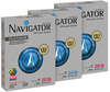 A Picture of product SNA-NPL1120 Navigator® Platinum Paper, 99 Brightness, 20lb, 8-1/2 x 11, White, 5000/Carton