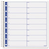 A Picture of product TOP-4416 TOPS® Voice Message Log Books, 8 1/4 x 8 1/2, 800-Message Book