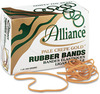 A Picture of product ALL-21405 Alliance® Pale Crepe Gold® Rubber Bands, Size 117B, 7 x 1/8, 1lb Box