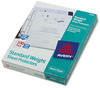 A Picture of product AVE-75536 Avery® Standard and Economy Weight Clear Semi-Clear Sheet Protector Top-Load Letter, 100/Box