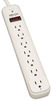 A Picture of product TRP-TLP712 Tripp Lite Protect It!™ Seven-Outlet Surge Suppressor, 7 Outlet, 12ft Cord, 1080 Joules