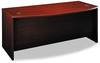 A Picture of product BSH-WC36746 Bush® Series C Bow Front DeskShell Series C, Mahogany