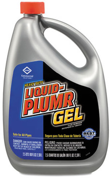 Clorox® Liquid Plumr® Heavy-Duty Clog Remover, Gel, 80oz Bottle, 6/Carton