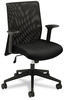 A Picture of product BSX-VL571VB10 HON® VL702 Mesh High-Back Task Chair Supports Up to 250 lb, 18.5" 23.5" Seat Height, Black