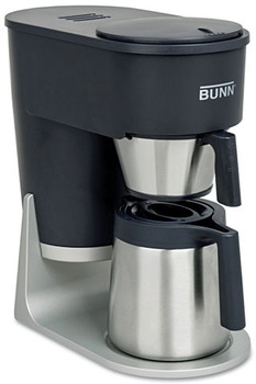 BUNN 6101 12-Cup Coffee Carafe for Pour-O-Matic Bunn Coffee Makers, Orange  Handle 