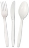 A Picture of product BWK-KNIFEHW Boardwalk® Full-Length Polystyrene Cutlery, Knife, White, 1000/Carton