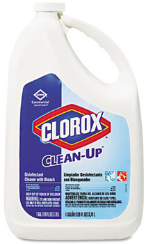 Clorox® Clean-Up® Disinfectant Cleaner with Bleach.  128 oz. Bottle.