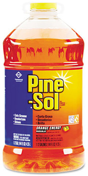 Pine-Sol® Scented All-Purpose Cleaner Concentrate, Orange Energy, 144 oz Bottle, 3/Case
