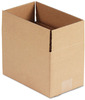 A Picture of product UNV-166171 Universal® Brown Corrugated Fixed-Depth Shipping Boxes Regular Slotted Container (RSC), 6" x 10" Kraft, 25/Bundle