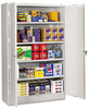 A Picture of product TNN-J2478SULGY Tennsco Assembled Jumbo Steel Storage Cabinet, 48w x 24d x 78h, Light Gray