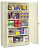 A Picture of product TNN-J2478SULGY Tennsco Assembled Jumbo Steel Storage Cabinet, 48w x 24d x 78h, Light Gray