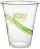 A Picture of product ECO-EPCC9SGS Eco-Products® GreenStripe® Cold Drink Cups, 9 oz, Clear, 50/Pack, 1000/Case