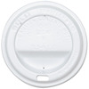 A Picture of product SLO-OFTL38 SOLO® Cup Company Traveler® Drink-Thru Lid, White, 500/Carton