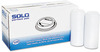 A Picture of product SLO-OFTL38 SOLO® Cup Company Traveler® Drink-Thru Lid, White, 500/Carton