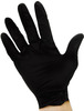A Picture of product IMP-8642L Impact® ProGuard® Disposable Nitrile Gloves, Powder-Free, Black, Large, 100/Box