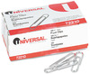 A Picture of product UNV-72210 Universal® Paper Clips #1, Smooth, Silver, 100 Clips/Box, 10 Boxes/Pack, 12 Packs/Carton