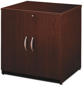 Bush® Series C Two-Door Storage CabinetSeries C, Mahogany