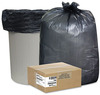 A Picture of product WBI-RNW4822HD Earthsense® Commercial High-Density Recycled Can Liners, 40-45gal, 22mic, 40 x 48, Black, 150/Carton