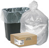 A Picture of product WBI-RNW4822HD Earthsense® Commercial High-Density Recycled Can Liners, 40-45gal, 22mic, 40 x 48, Black, 150/Carton