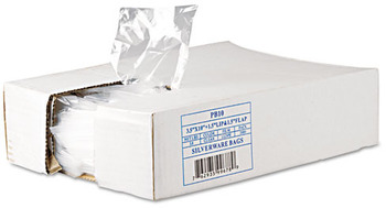 Inteplast Group Silverware Bags, 3 1/2 x 10 x 1 1/2, .7mil, Clear, 2000/Carton