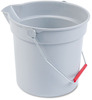 A Picture of product RCP-2963RED Rubbermaid® Commercial BRUTE® Round Utility Pail, 10qt, Red