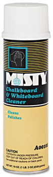 Misty® Chalkboard & Whiteboard Cleaner, 20oz Aerosol, 12/Carton