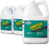 A Picture of product DRA-94365 Diversey™ Janitor In A Drum® Heavy-Duty Cleaner, Fresh Scent, Liquid, 1gal Bottle, 4/Carton