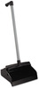 A Picture of product IMP-2600 Impact® LobbyMaster® Plastic Dust Pan, 12w x 37h, Black Pan/White Handle, 6/Carton