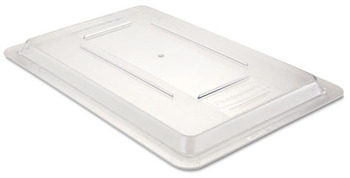 Rubbermaid® Commercial Food/Tote Box Lids, 18w x 12d, Clear