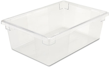 Rubbermaid® Commercial Food/Tote Boxes, 12 1/2gal, 26w x 18d x 9h, Clear