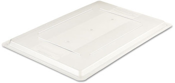 Rubbermaid® Commercial Food/Tote Box Lids, 26w x 18d, Clear