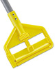 A Picture of product RCP-H145 Rubbermaid® Commercial Invader® Side-Gate Wet-Mop Handle, 1 dia x 54, Gray/Yellow