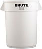 A Picture of product RCP-2632WHI Rubbermaid® Commercial Round Brute® Container, Round, Plastic, 32gal, White