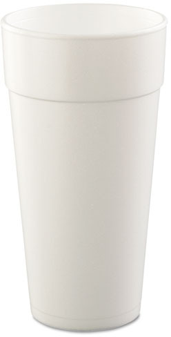 Dart White Foam Cups 24 OZ (25 count)