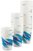 A Picture of product SLO-370JZJ SOLO® Cup Company Jazz® Paper Hot Cups, 10oz, Polycoated, 50/Bag, 20 Bags/Carton