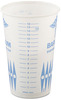 A Picture of product SLO-RW16 SOLO® Cup Company Paper Medical & Dental Graduated Cups, 16oz, White/Blue, 50/Bag, 20 Bags/Carton