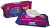 A Picture of product RPP-RPBWU80 Royal Baby WipesTub, White, 80/Tub, 12/Carton