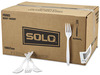 A Picture of product SLO-GD5FW SOLO® Cup Company Guildware® Extra Heavyweight Plastic Cutlery