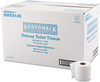 A Picture of product BWK-6145 Boardwalk® Embossed Bath Tissue, Standard, 2-Ply, White, 4 x 3 Sheet, 500 Sheets/Roll, 96/Carton