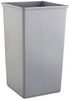 A Picture of product RCP-3959GRA Rubbermaid® Commercial Untouchable® Square Container, Square, Plastic, 50gal, Gray