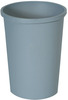 A Picture of product RCP-2947GRA Rubbermaid® Commercial Untouchable® Large Plastic Round Waste Receptacle