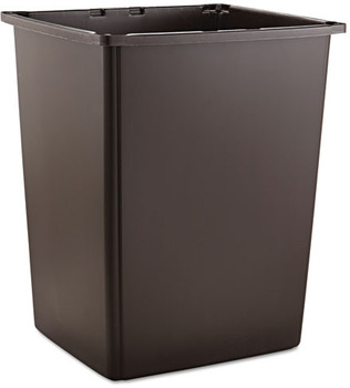 Rubbermaid® Commercial Glutton® Container, Rectangular, 56gal, Brown
