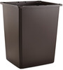 A Picture of product RCP-256BBRO Rubbermaid® Commercial Glutton® Container, Rectangular, 56gal, Brown