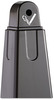 A Picture of product RCP-257088BLA Rubbermaid® Commercial GroundsKeeper® Cigarette Waste Collector, Pyramid, Plastic/Steel, Black