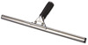 A Picture of product UNG-PR45 Unger® Pro Stainless Steel Squeegee, 18" Wide Blade, Black Rubber, Insert Socket