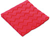 A Picture of product RCP-Q620RED Rubbermaid® Commercial Microfiber Cleaning Cloths, 12 x 12, Red, 12/Carton