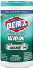 A Picture of product COX-01656 Clorox® Disinfecting Wipes, Fresh Scent, 7 x 8, White, 75/Canister, 6 Canisters/Carton