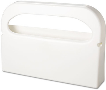 Hospital Specialty Co. Health Gards® Toilet Seat Cover Dispenser, Half-Fold, Plastic, White, 16w x 3 1/4d x 11 1/2h